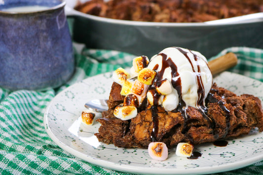 Cocoa Bread Pudding