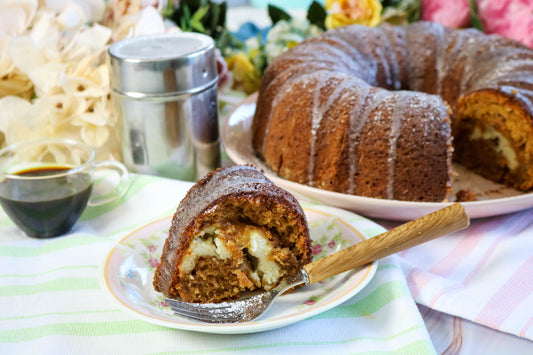 Sour Cream Gingerbread Cake