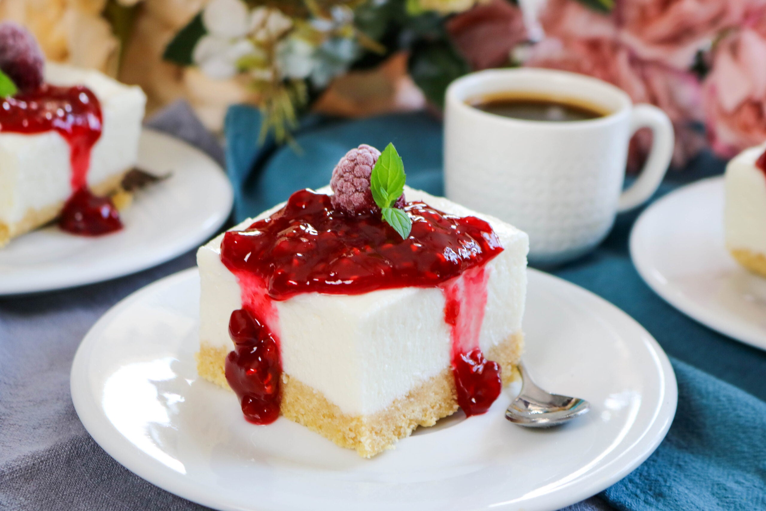 NoBake Greek Yogurt Cheesecake Cooking Panda