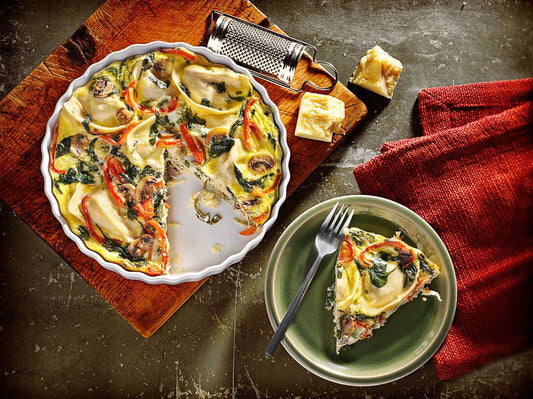 Pierogy Quiche