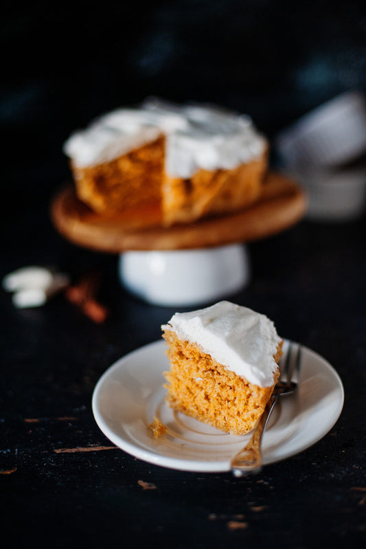 Pumpkin Angel Food Cake