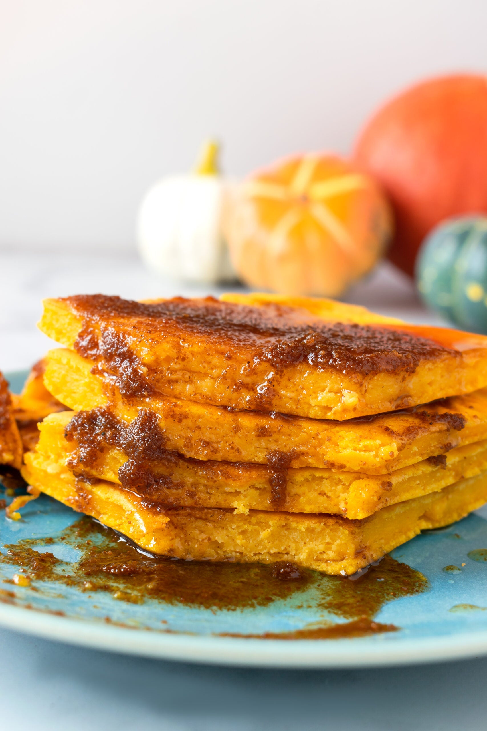 Pumpkin Sheet Pan Pancakes Cooking Panda