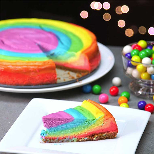 Rainbow Cheesecake