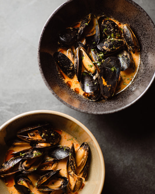 Red Curry Mussels