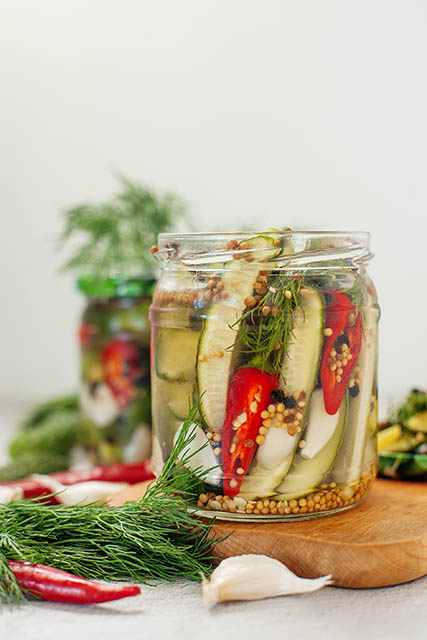 Refrigerator Dill Pickles