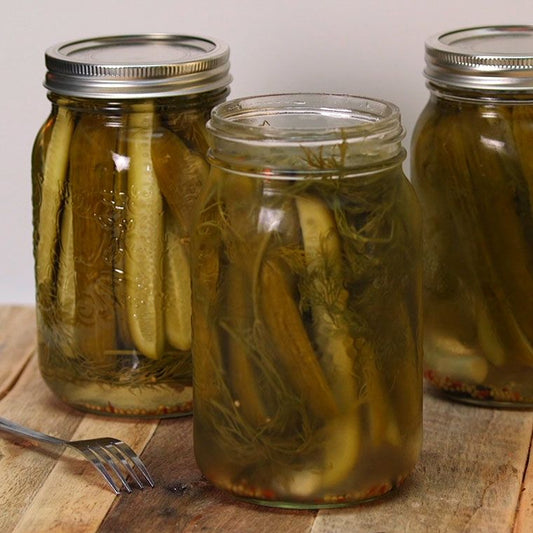 Refrigerator Garlic Dill Pickles