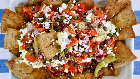 Greek-Styled Nachos