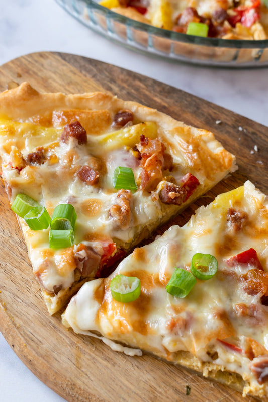 Skinny Breakfast Pizza