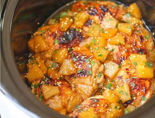 Slow-Cooker Pineapple Chicken