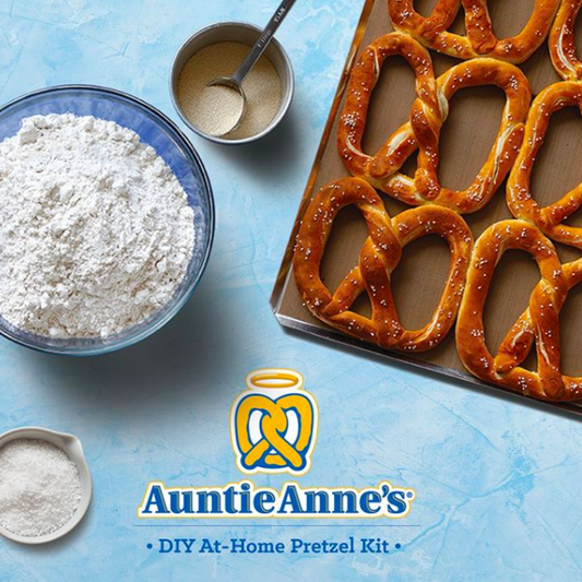 Auntie Anne's Now Offering A DIY At-Home Pretzel Kit