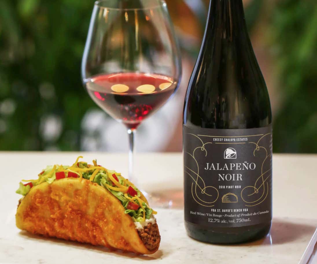 Taco Bell's New Jalapeño Noir Wine is a Must-Try