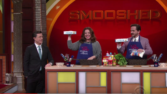 Instead of 'Chopped,' Get 'Smooshed' with Stephen Colbert (Video)