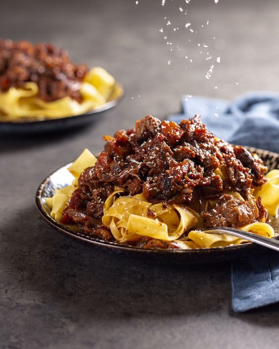 Short Rib Ragu With Pappardelle
