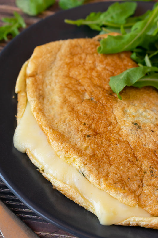 Soufflé Omelette With Cheese