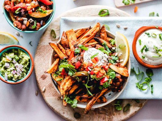 Spiralized Sweet Potato Fries