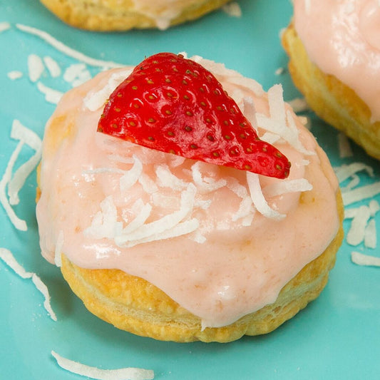 Strawberry Daiquiri Donuts