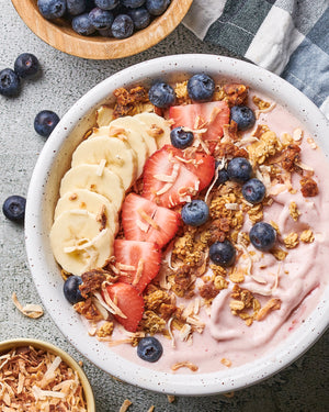 Strawberry Banana Smoothie Bowl