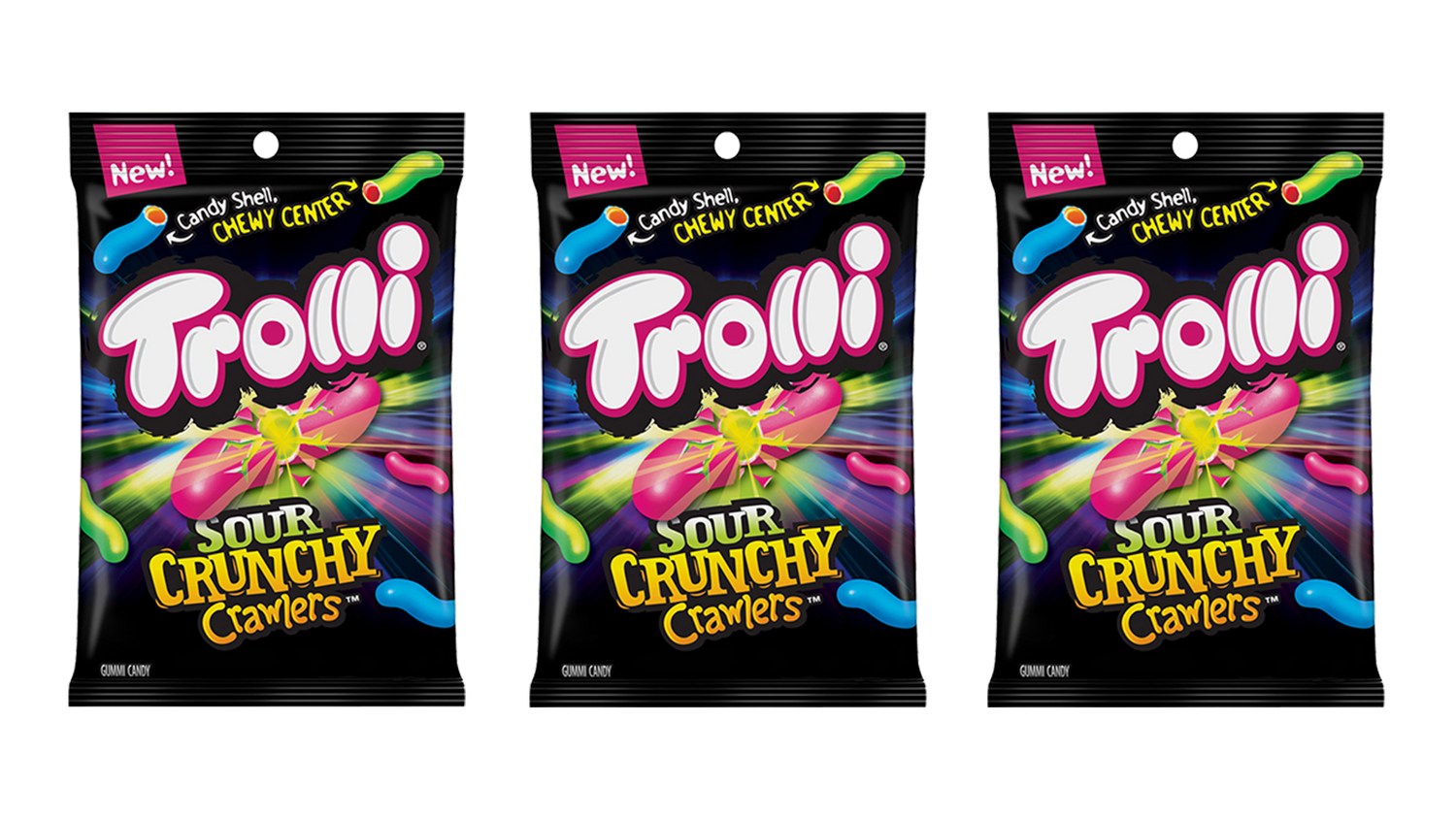 Trolli Releases New Crunchy, CandyCoated Gummi Worms Cooking Panda