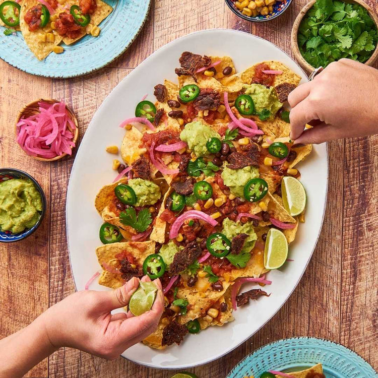 Beef Jerky Nachos Cooking Panda
