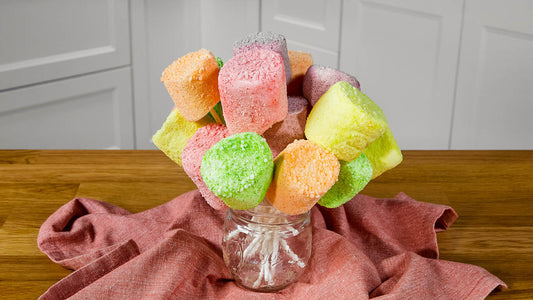 Skittles Marshmallow Pops