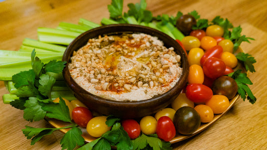 Pine Nut & Garlic Hummus