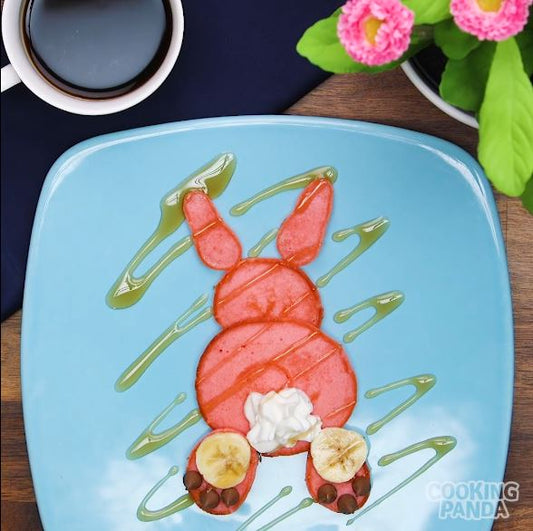 Bunny Butt Pancakes