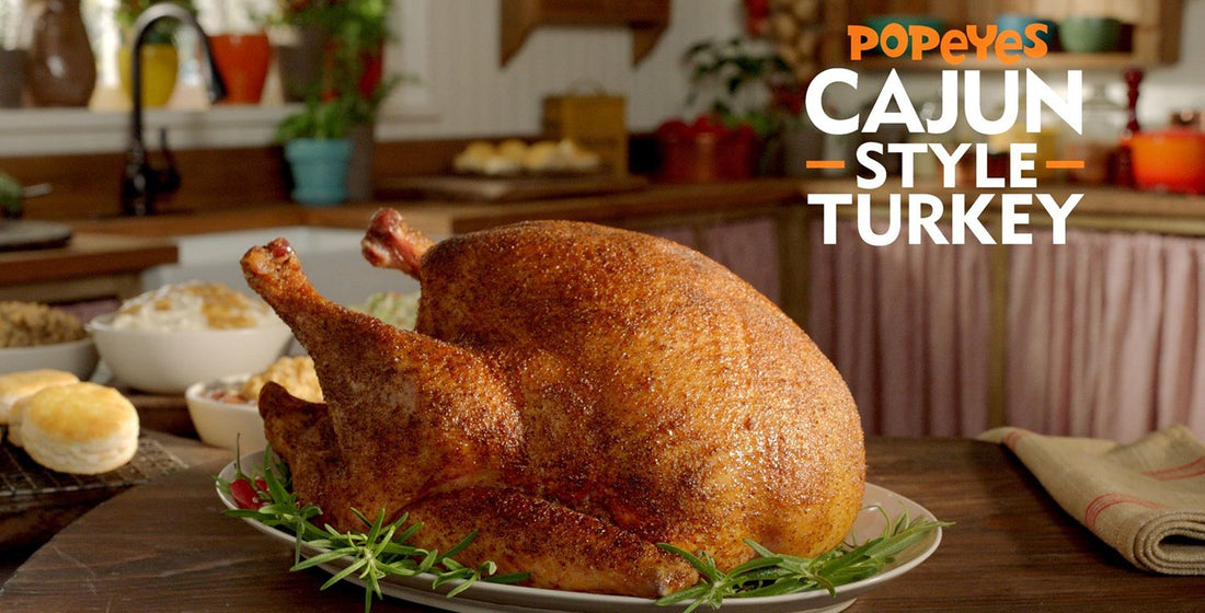 Popeyes Brings Flavor to Thanksgiving With Cajun Style Turkey