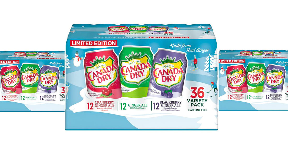 Limited Edition Canada Dry Holiday Flavor Variety Packs Now Available