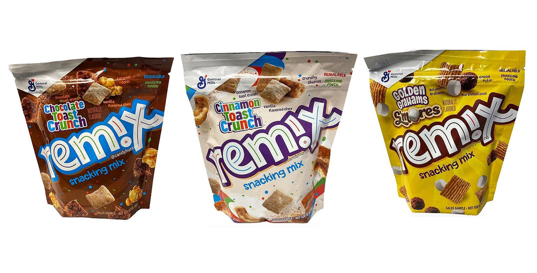 New Cereal Snacking Mixes By General Mills