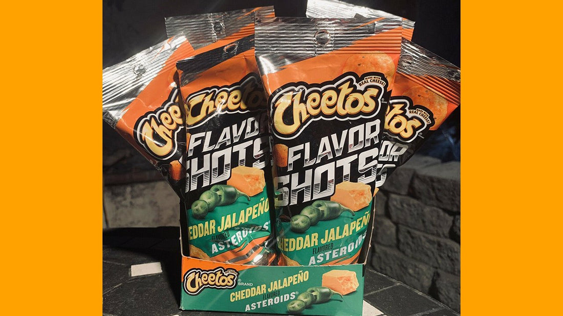 Be On the Look Out for Cheetos Cheddar Jalapeno Asteroids