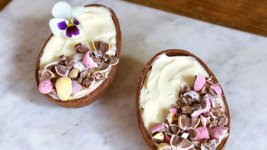 Cheesecake Chocolate Eggs