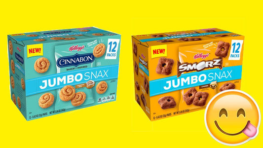 Kellogg’s Adds Cinnabon and Smorz Jumbo Snax To Snack Lineup