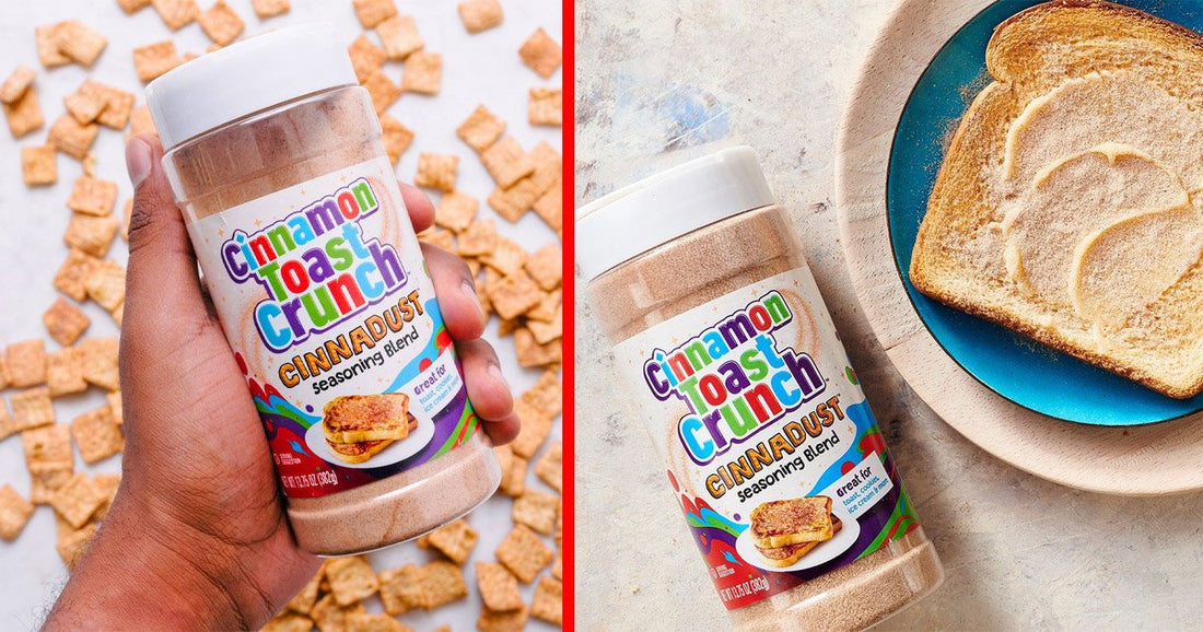 Cinnamon Toast Crunch Cinnadust Seasoning Blend Now Available