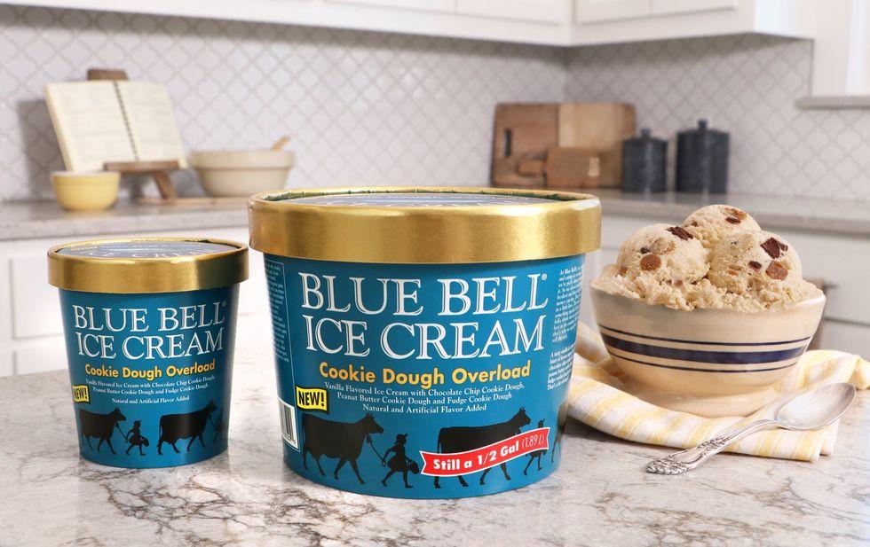 Blue Bell out-doughs itself with new ice cream, Cookie Dough Overload
