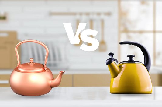 Copper vs Stainless Steel Tea Kettle