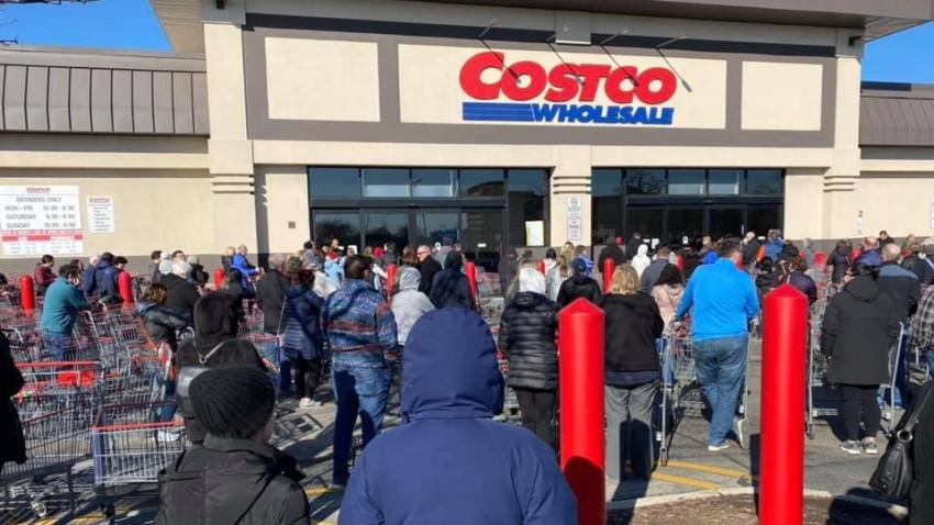 Costco is only allowing two Guests per membership in at a time