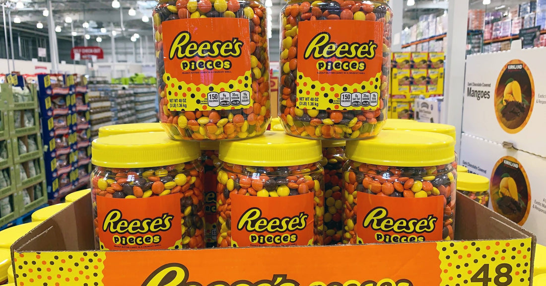 Huge Jars of Reese's Pieces at Costco for Only $10