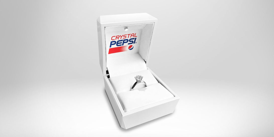Pepsi launches Diamond Engagement Ring made with Crystal Pepsi