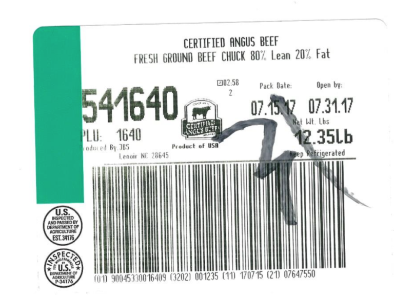 Check Your Fridge, This Beef Has Been Recalled (Photos) – Cooking Panda