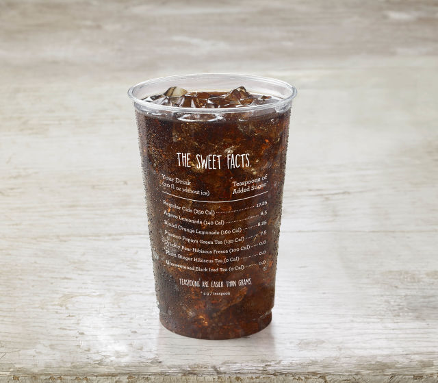 Panera's Cups Will Tell You The Sugar In Your Drink (Photo)