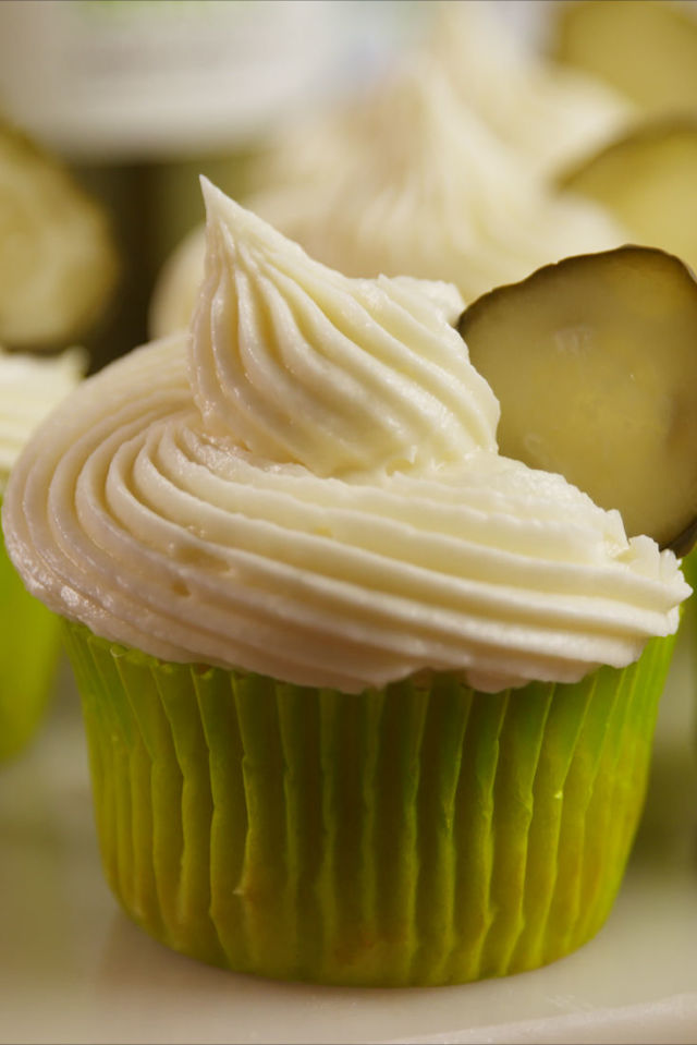 Would You Try A Pickle Cupcake? (Photo)