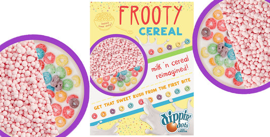 Breakfast for Dessert? Dippin' Dots Announces New Limited-Time Flavor, Frooty Cereal