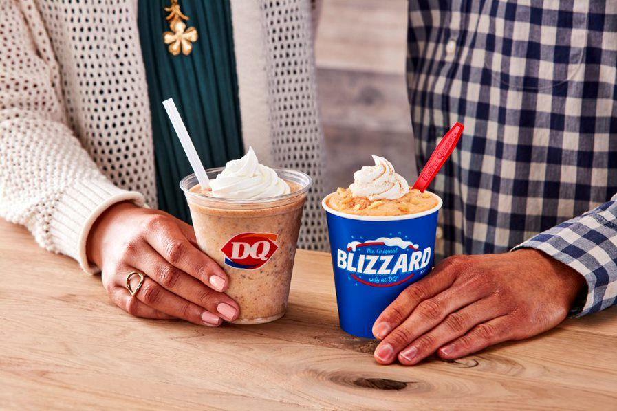 Dairy Queen’s Pumpkin Cookie Butter Shake & Caramel Apple Pie Blizzard Are Giving Us All The Fall Feels
