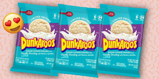 Dunkaroos Sugar Cookie Dough Is Coming Soon - And Yes, It Comes With Icing And Sprinkles For Dipping Too