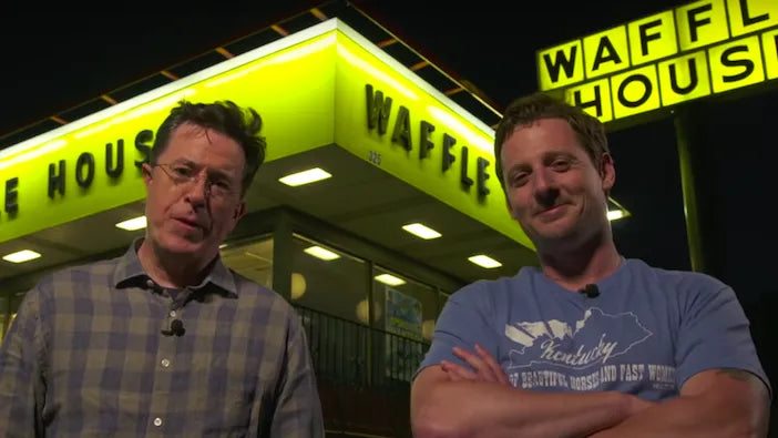 Stephen Colbert Dedicates Country Song To Waffle House (Video)