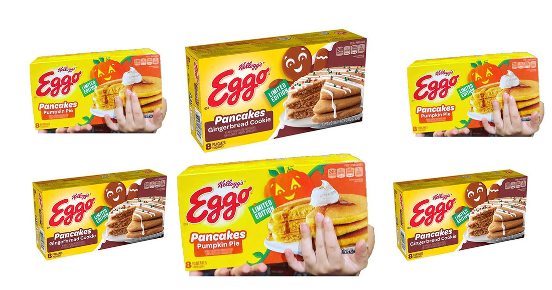 Start Your Morning with Eggo's Pumpkin Pie & Gingerbread Pancakes