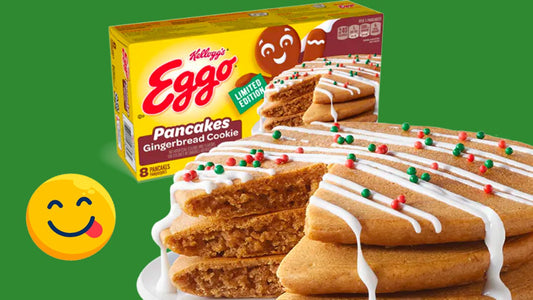 New Eggo Gingerbread Cookie Pancakes are Here!