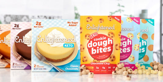 Enlightened Unveils Keto Cheesecakes and Snackable Dough Bites