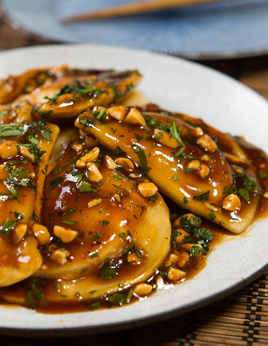 Kung Pao Pierogies