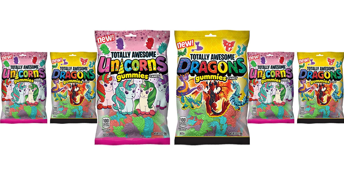 Bazooka Candy Brands New Totally Awesome Gummies